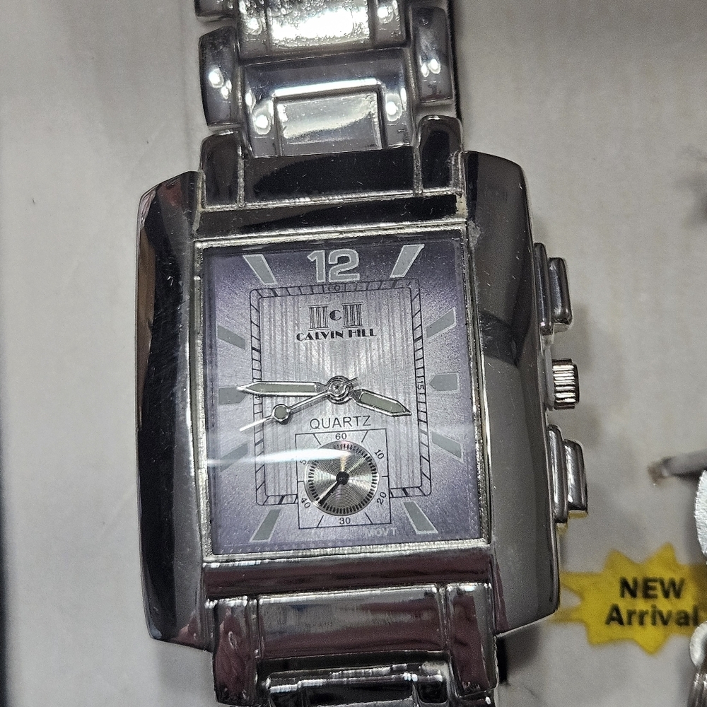 Calvin Hill Men’s Gift Set Watch, Knife & Pen New Original Box